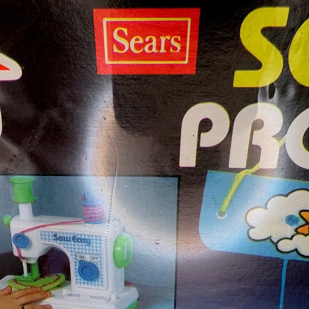 Vtg 1980 Romper Room Sew‎ Easy Project Kit Sears NIB Hasbro Sealed Mobile Sears